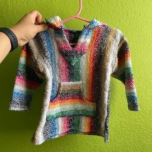 Unisex multicolor authentic Baja hoodie